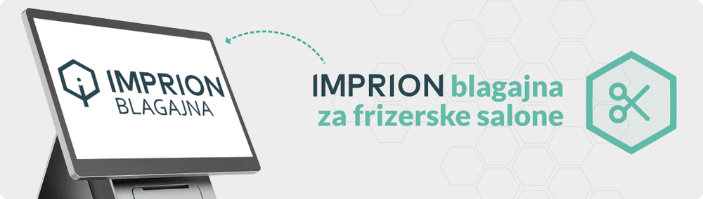 Davčna blagajna za frizerski salon: Imprion POS rešitev